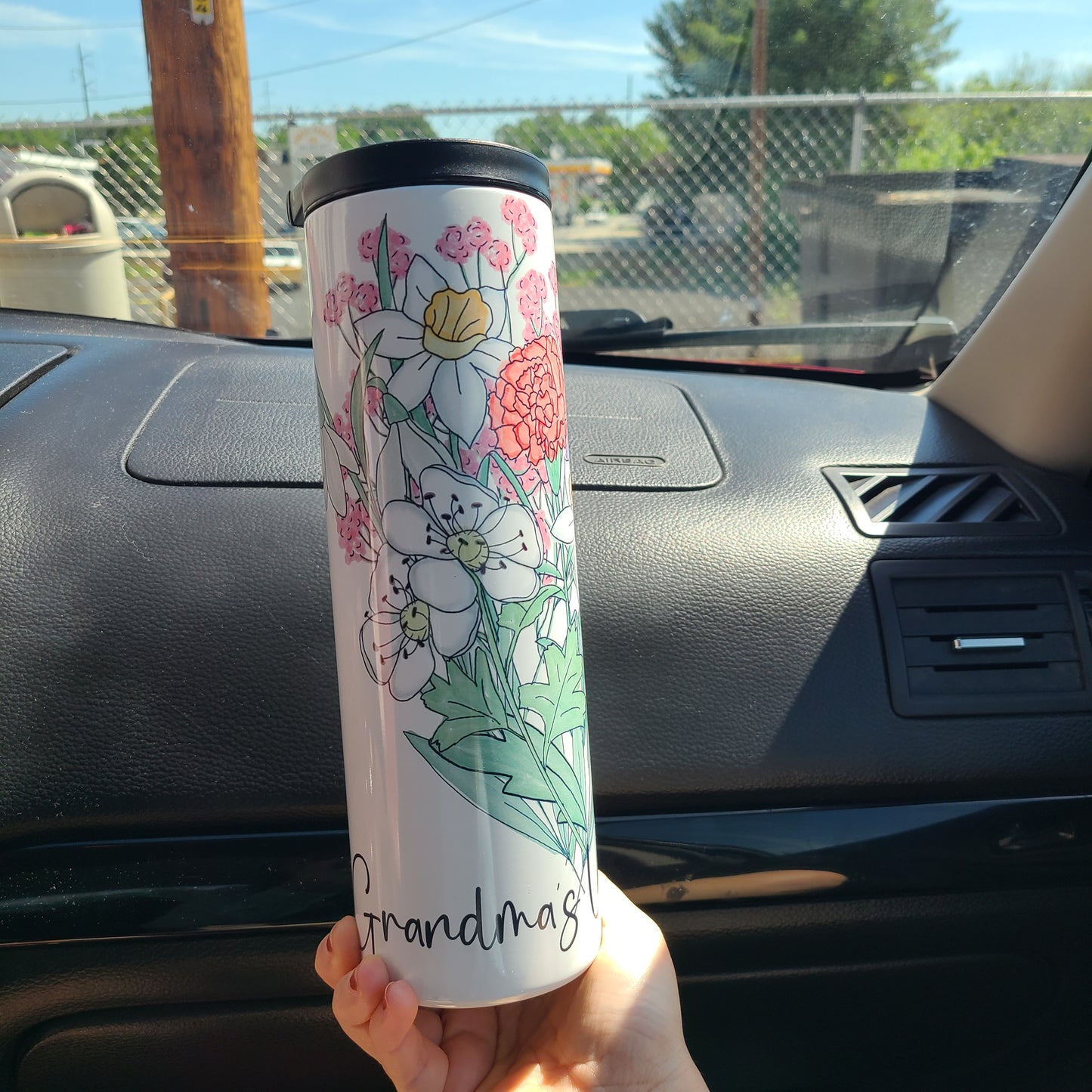 Wildflower tumbler
