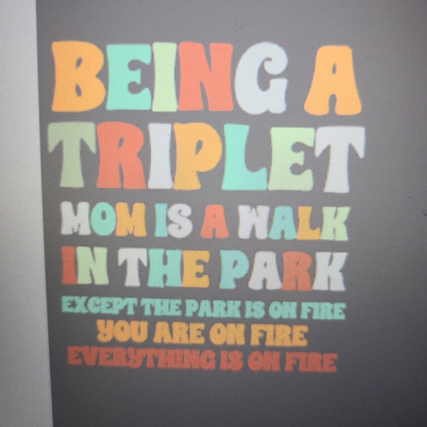 Being a Triplet Mom