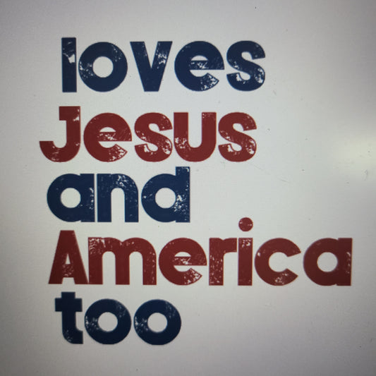 Loves Jesus and America too grunge