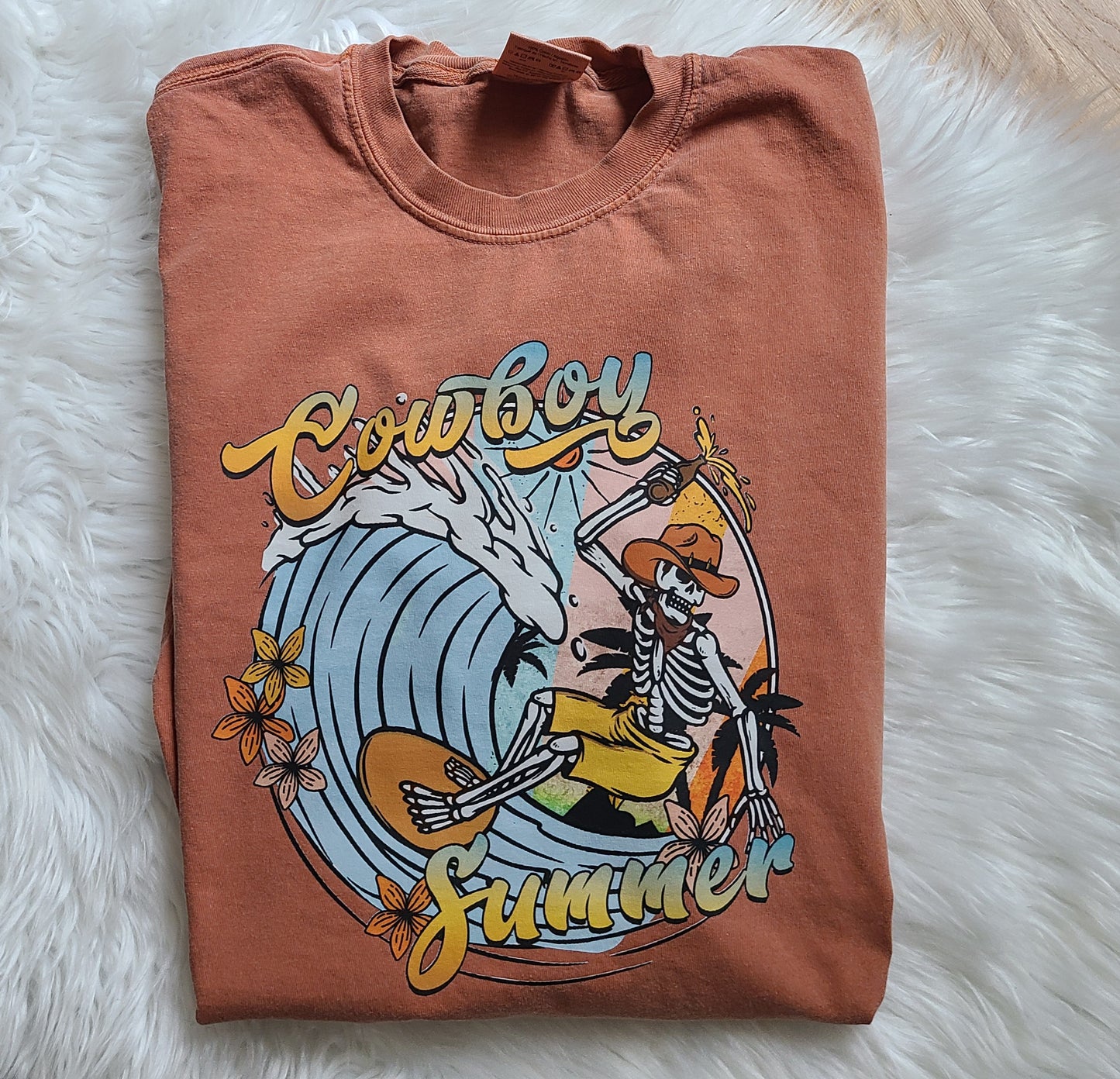 Cowboy summer skeleton