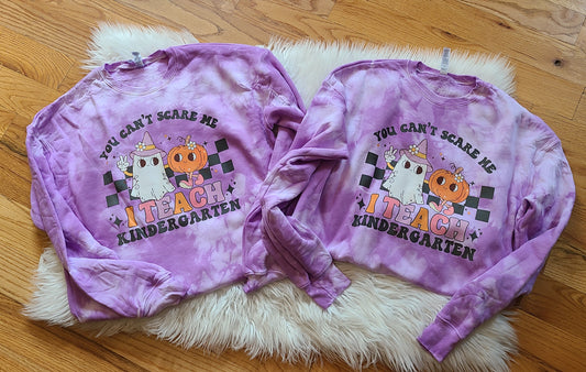 You cant scare me i teach kindergarten