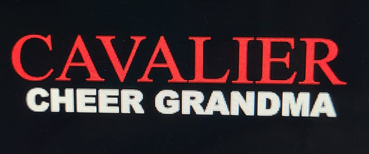 JF Cavalier cheer Grandma