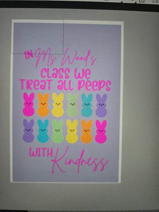 Easter personalized flag