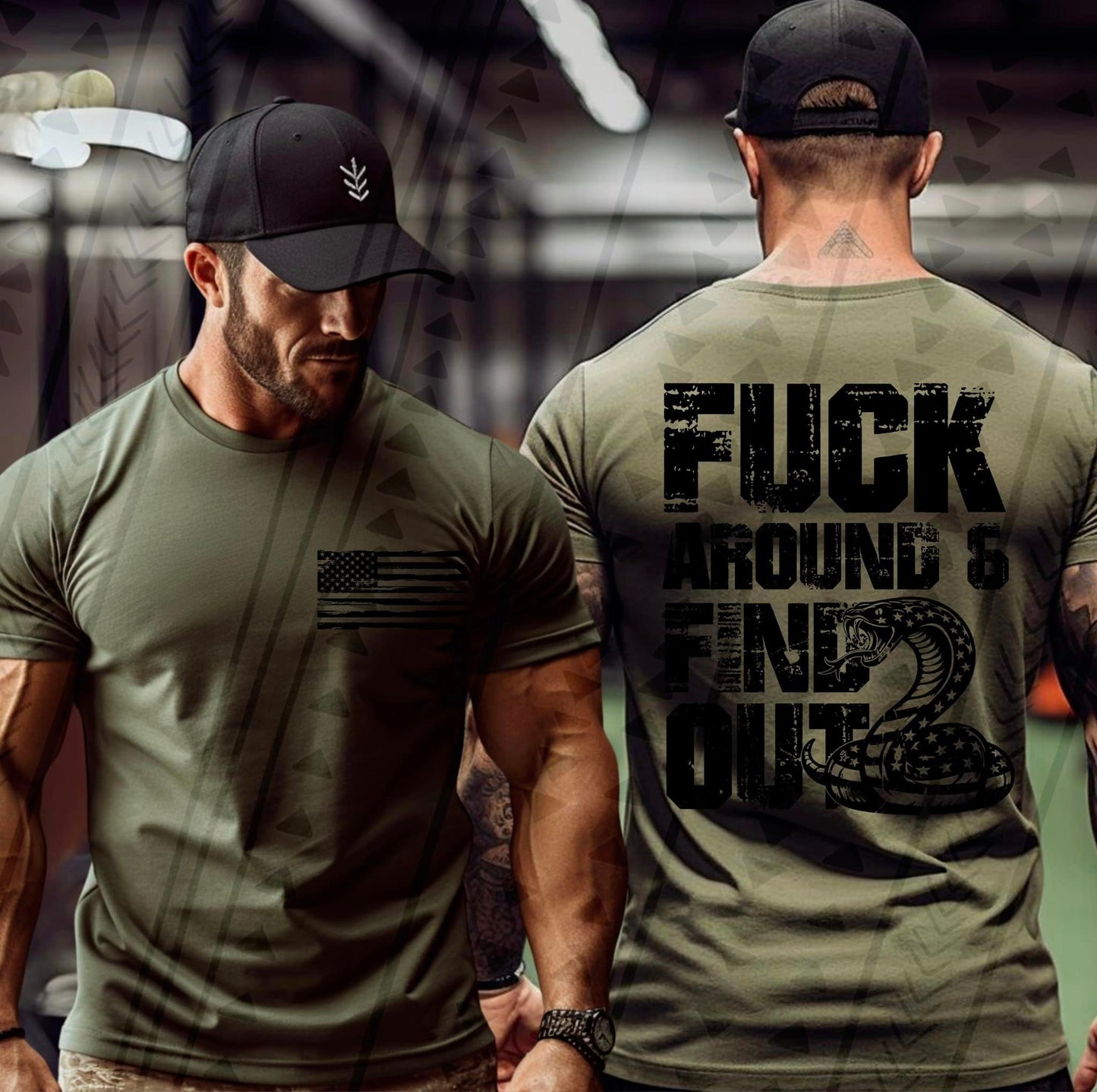 F Around Find Out Front & Back