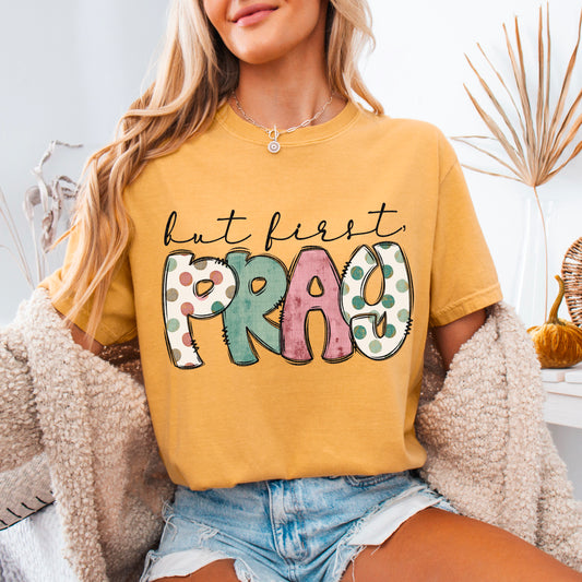 But first pray no flowers