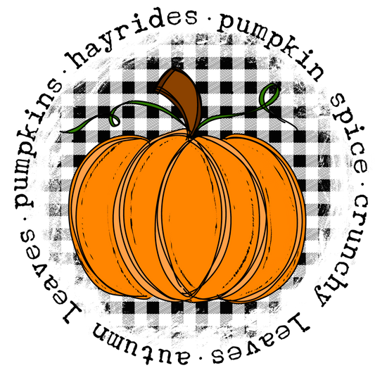 Checkered Pumpkin