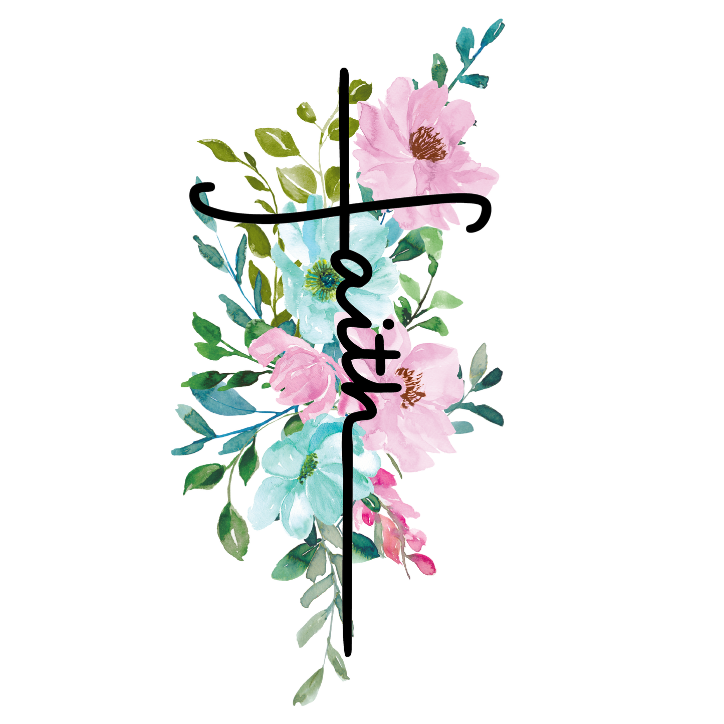 Faith with flowers YOUTH