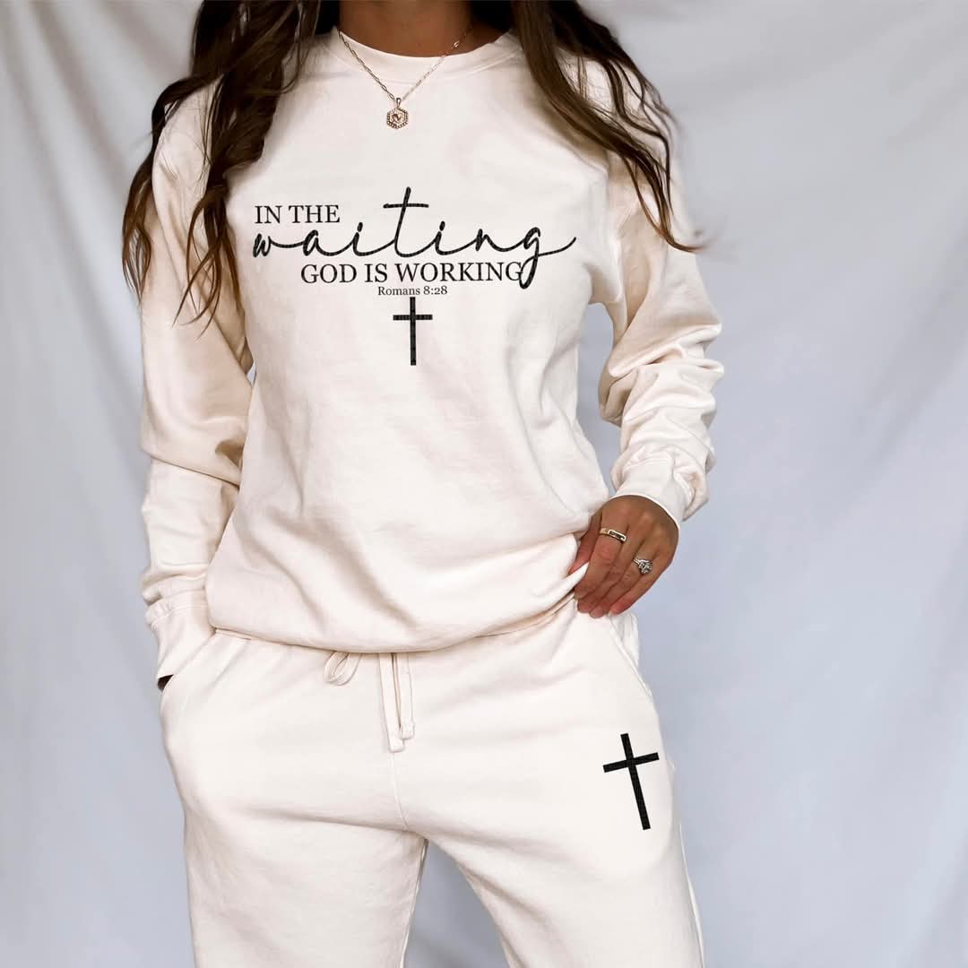 In the waiting joggers