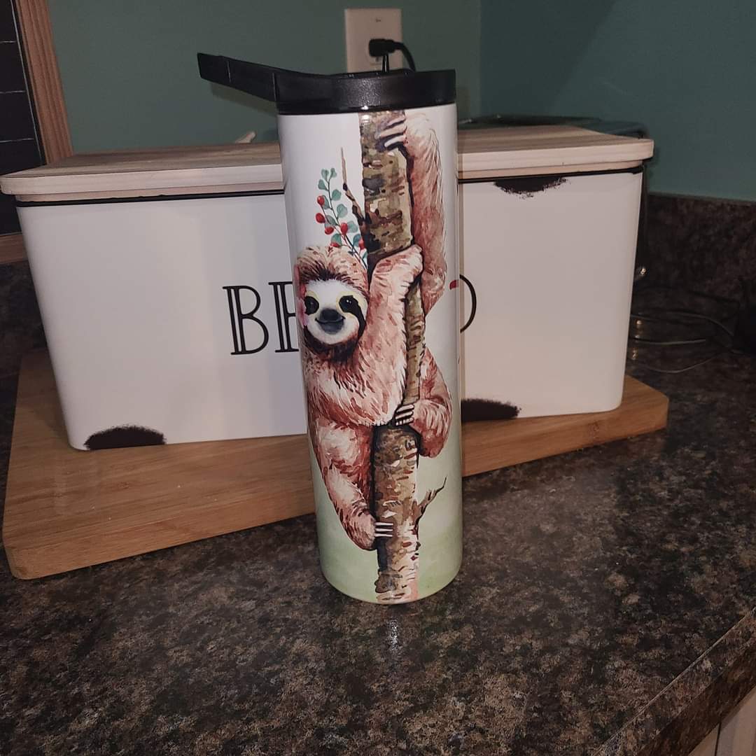 Sloth tumbler
