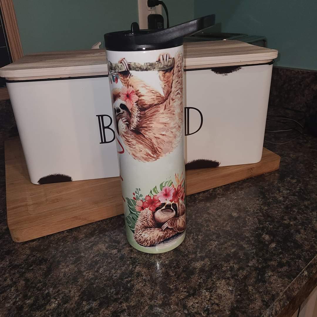Sloth tumbler