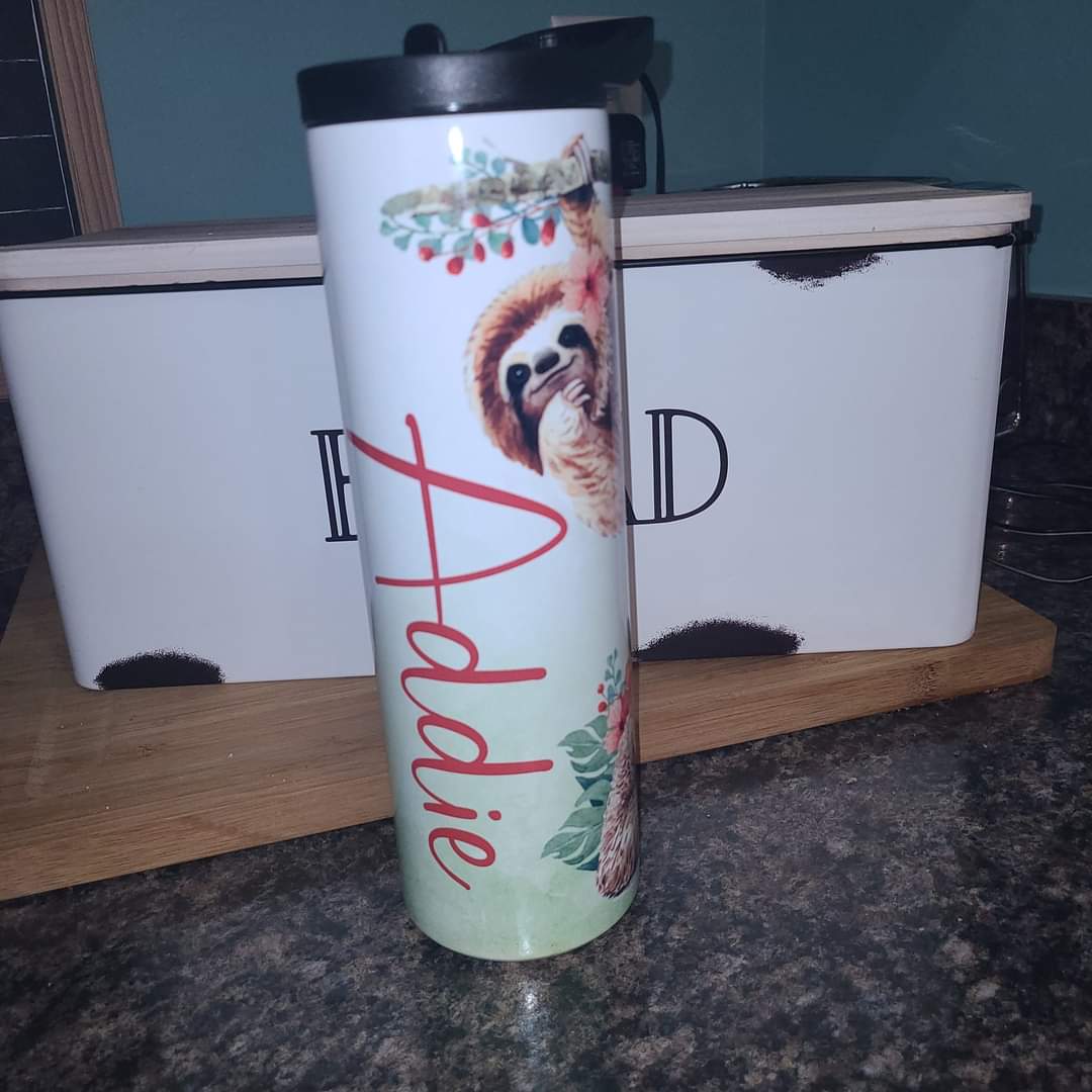 Sloth tumbler