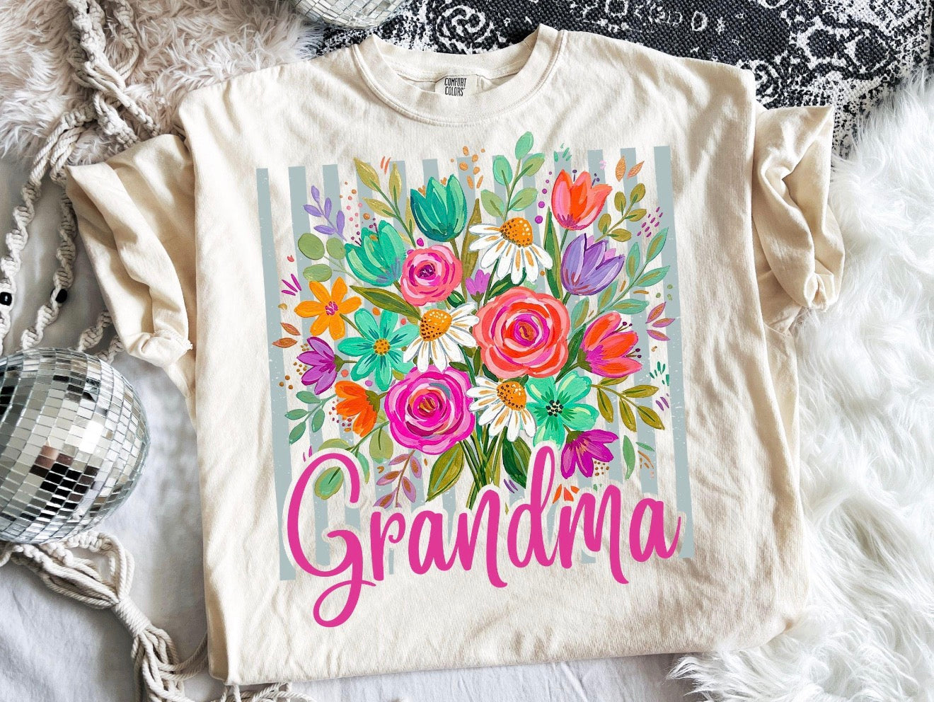 Grandma Striped Wildflower
