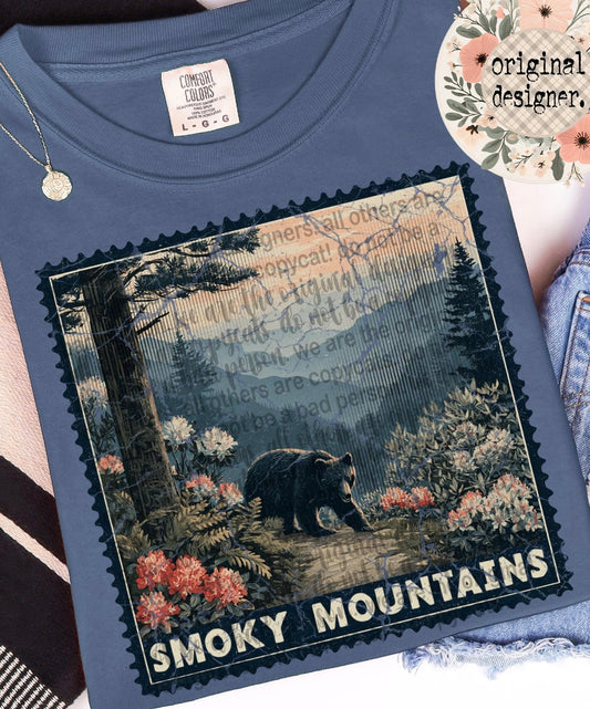 Smoky Mountains Stamp
