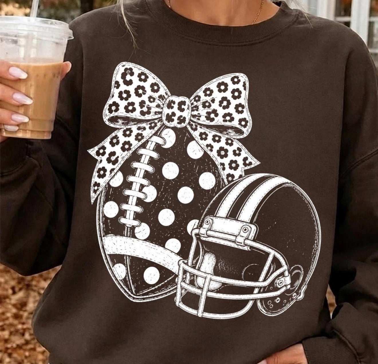 Retro Football Polka Dots