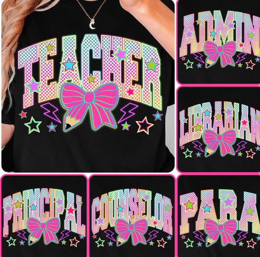 Retro Back To School Occupation