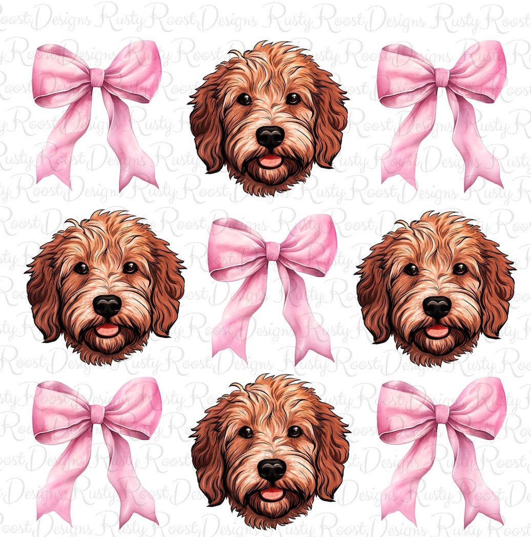 Goldendoodle Bows