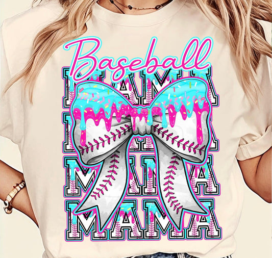 Baseball Mama Drip