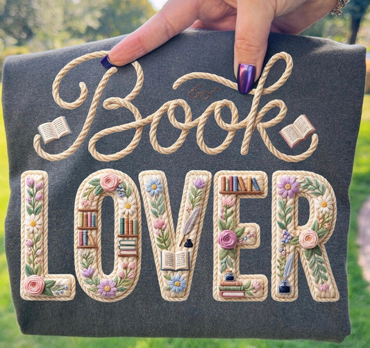 Book Lover Faux Yarn