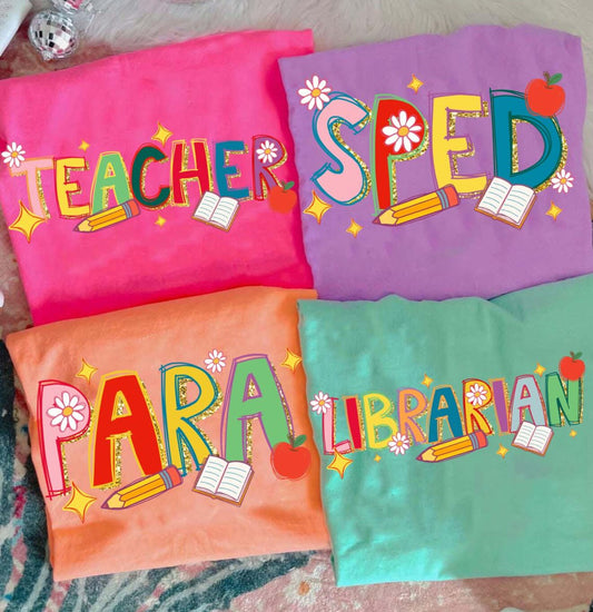 Preppy Back to School Occupation