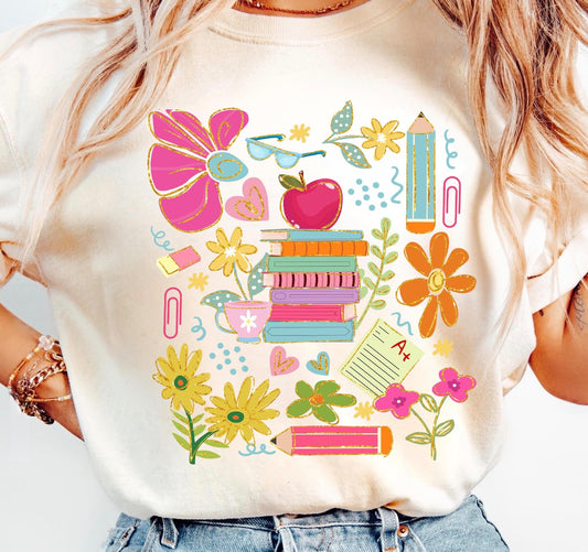 Boho Floral Teacher