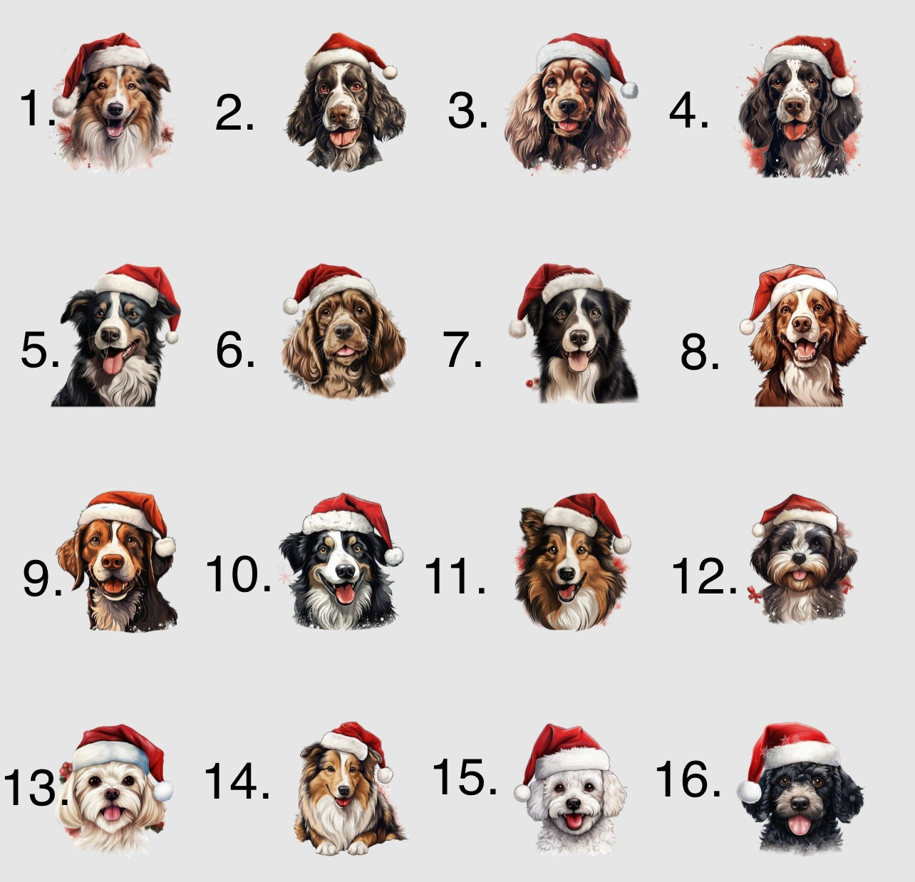 Christmas Dog Shirt (Can add dog name or “Merry Christmas”)