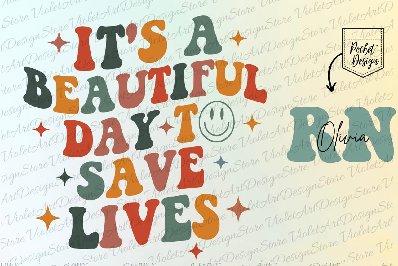 Front and back Beautiful Day to Save Life’s