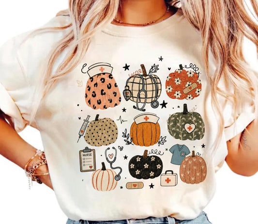 Boho Pumpkin Nurse