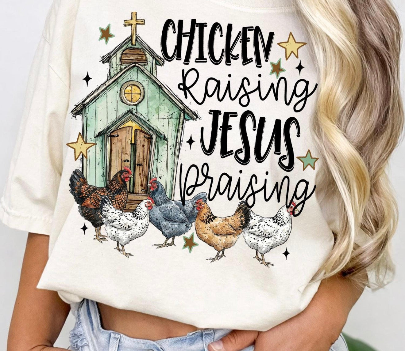 Chicken Raising Jesus Praising