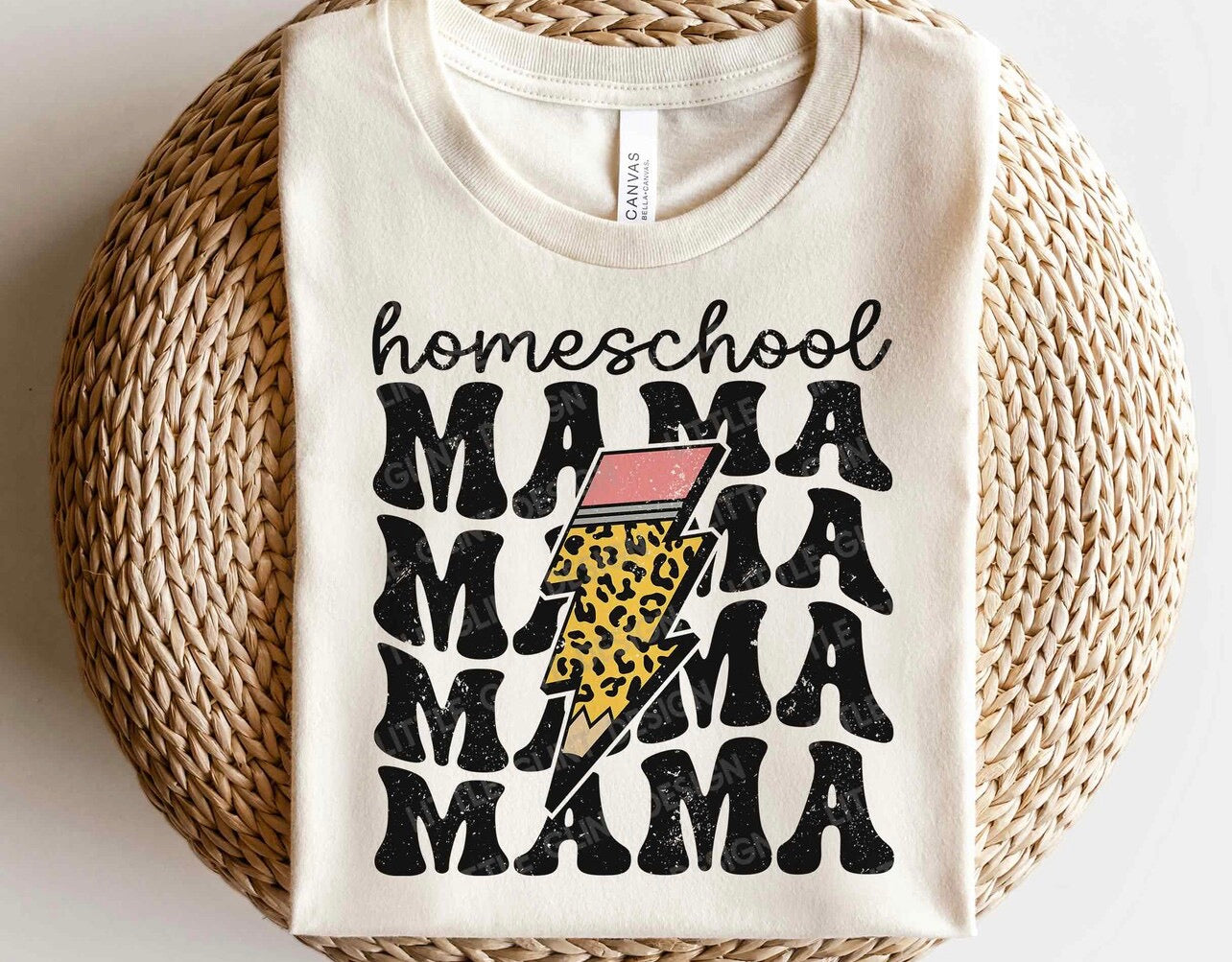 Homeschool Mama Leopard Pencil