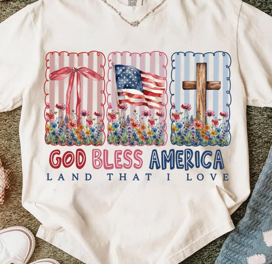God bless America land that I love
