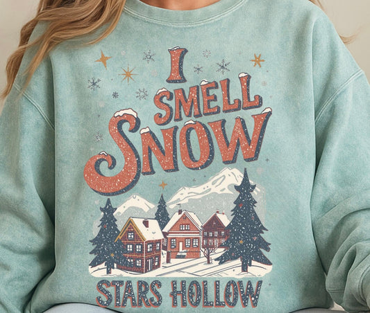 I smell snow