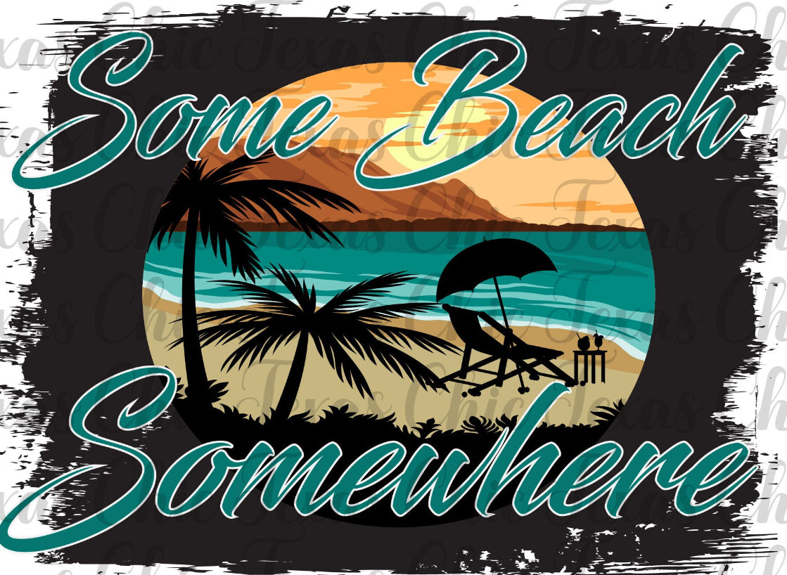 Some beach some where