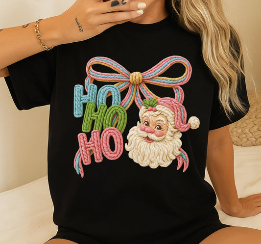 Yarn Ho Ho Santa Face