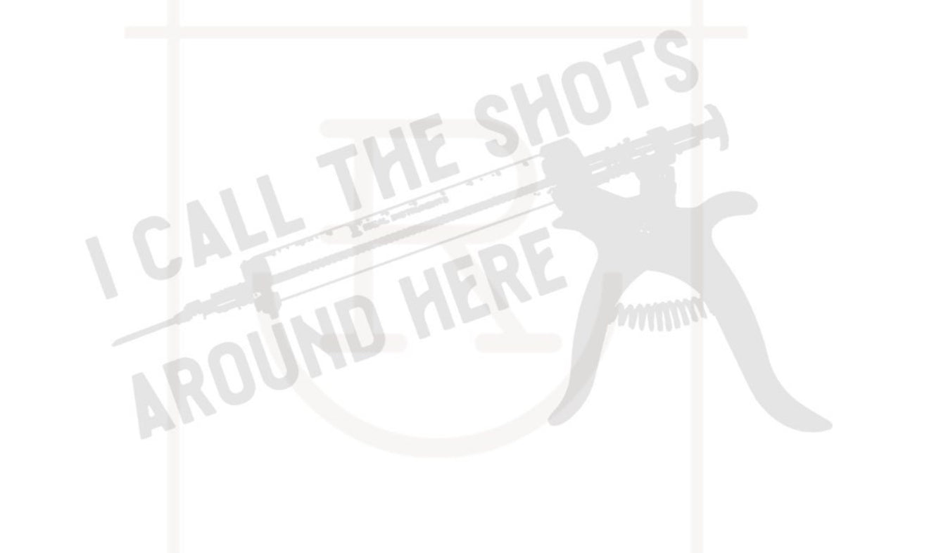 I call the shots