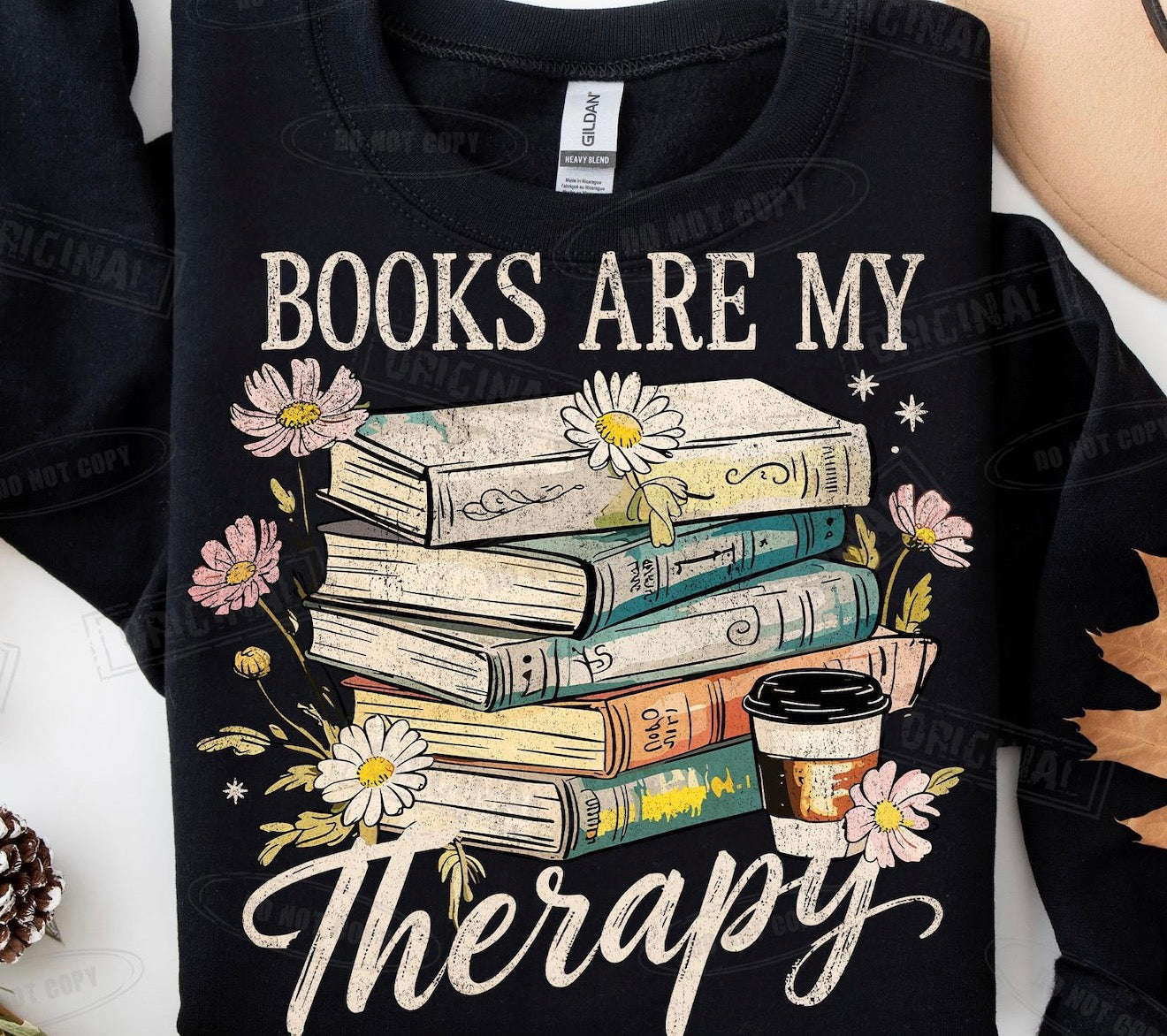 Books are my therapy