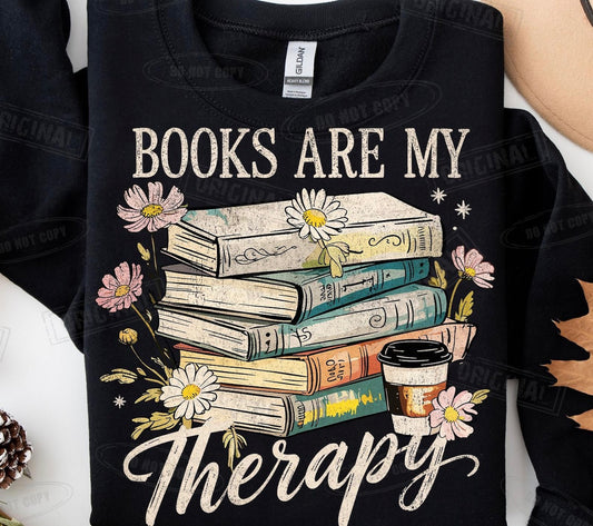 Books are my therapy