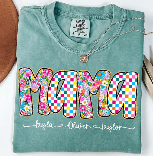 Preppy Mama Retro Boho Floral