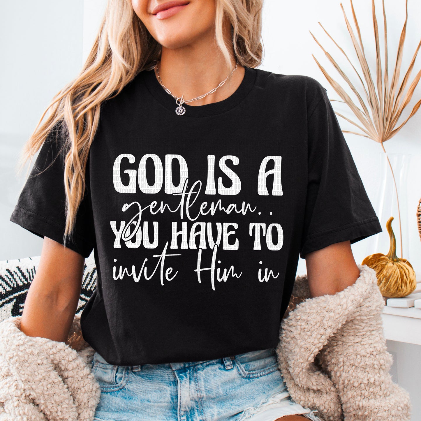God is a gentleman