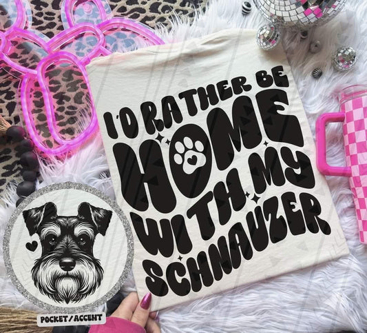 Schnauzer Front and Back