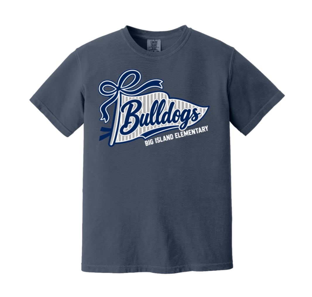 BIES Bulldogs Flag - White