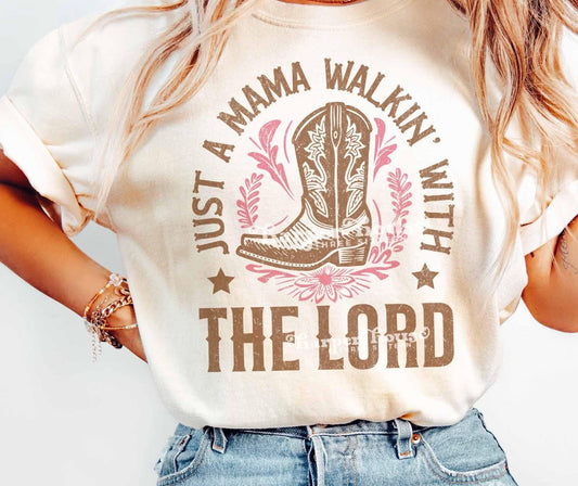Mama walkin with the Lord