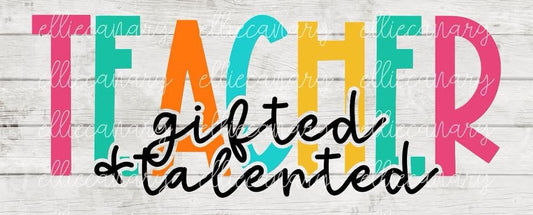 Teacher Gifted & Talented