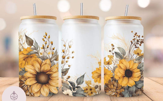 Sunflower Libby Glass