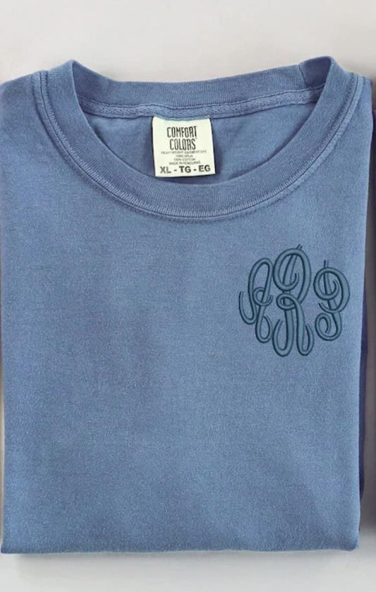 Embrodiered Monogram