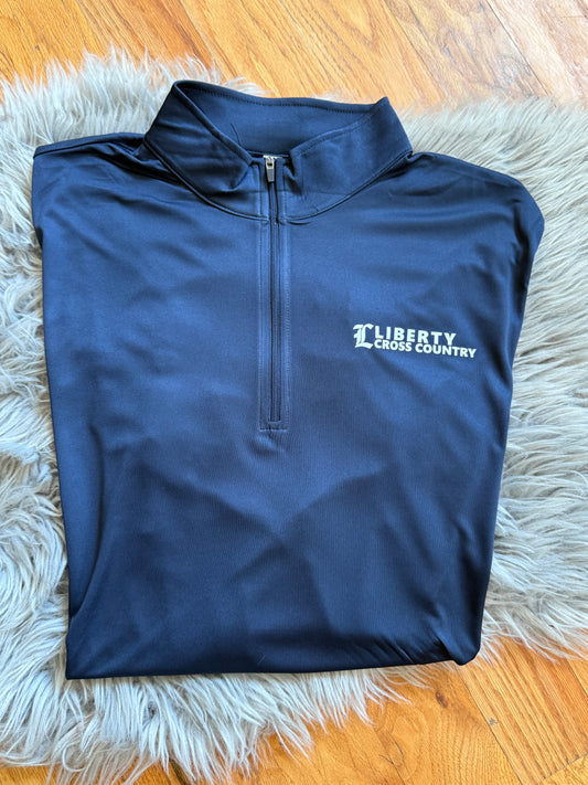 Liberty Cross Country Athletic Crewneck Front/Back