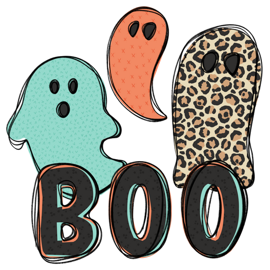 Boo ghosts leopard