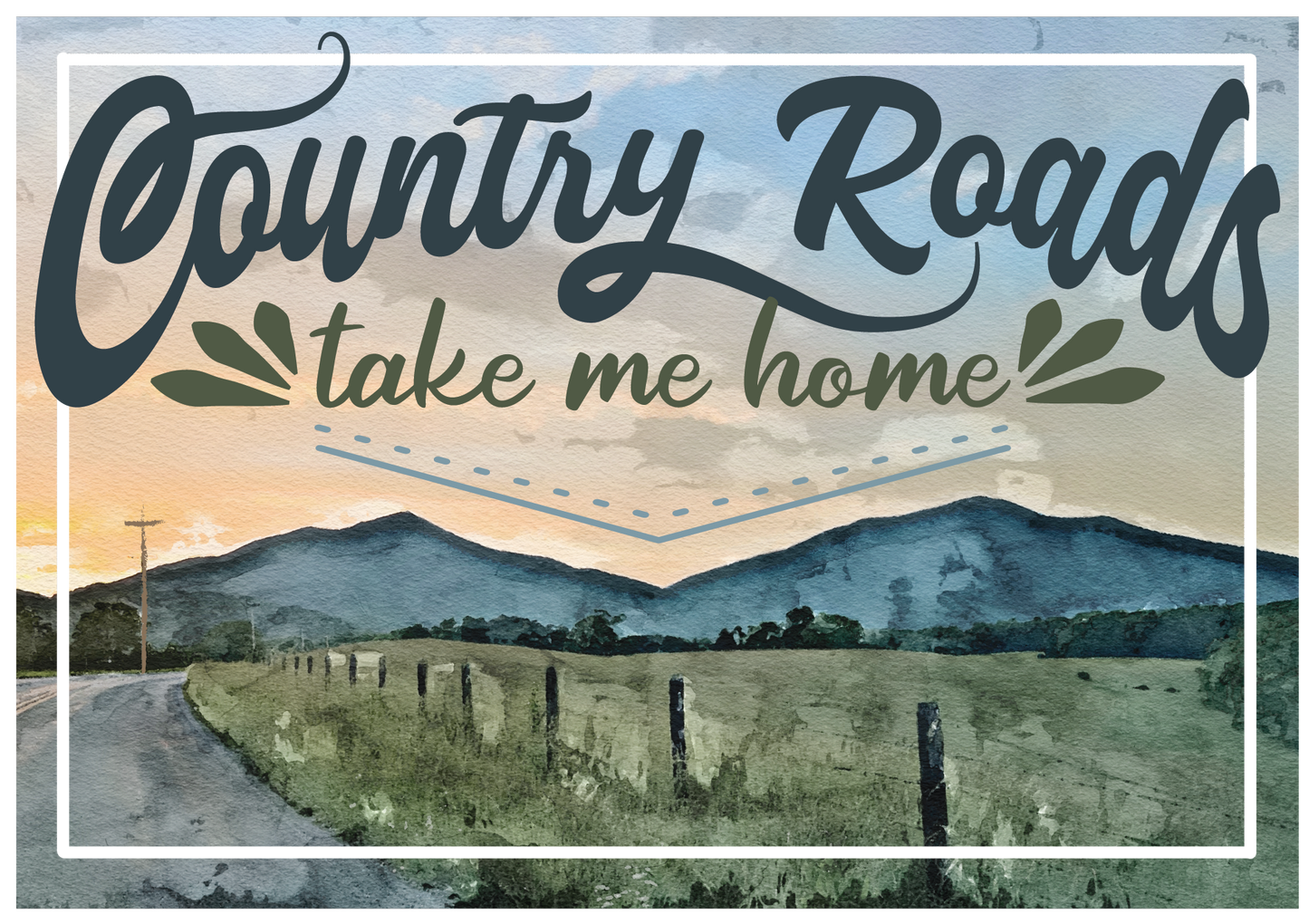 Country Roads By All Good Things