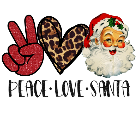 Peace Love Santa