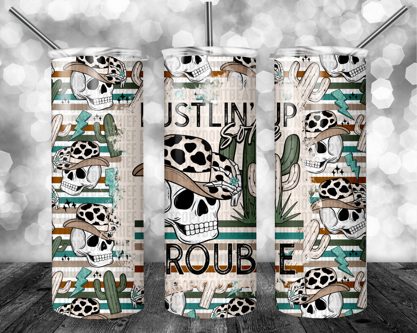 Rustlin up trouble Tumbler