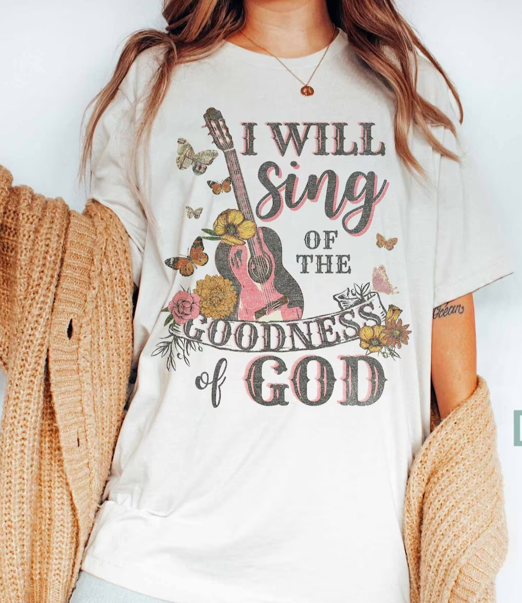 I will sing of the goodness of God distressed
